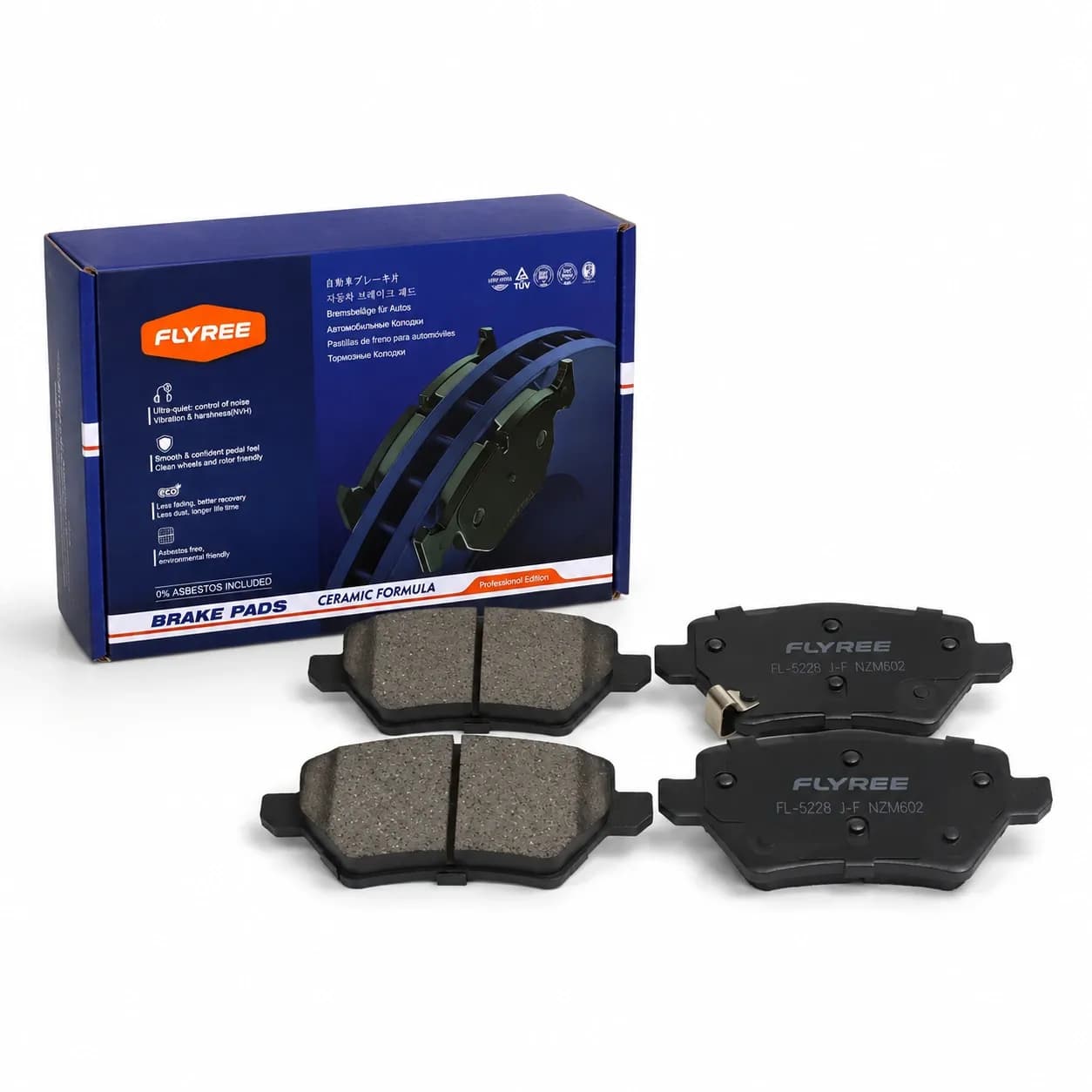 FLYREE FL-2299 Ceramic Brake Pads (Front)